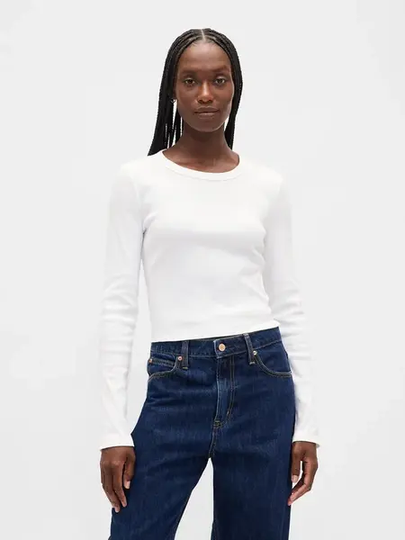 GAP  Dámske crop tričko 801017-02 Veľkosť: L