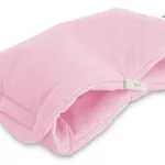 Baby Nellys Luxusní rukávník Velvet , 40 x 20cm - sv. růžová