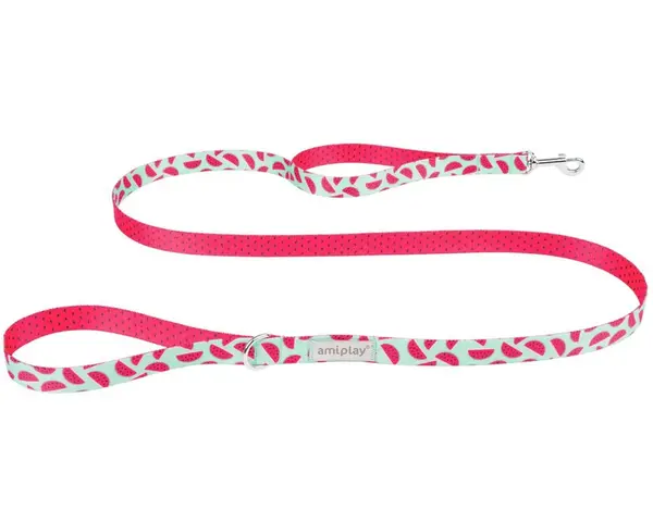 Amiplay Vodítko Be Happy Watermelon 150 cm - M | P58664