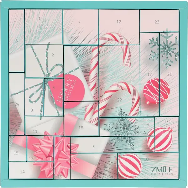 ZMILE COSMETICS Puzzle Sweet As Candy adventní kalendář