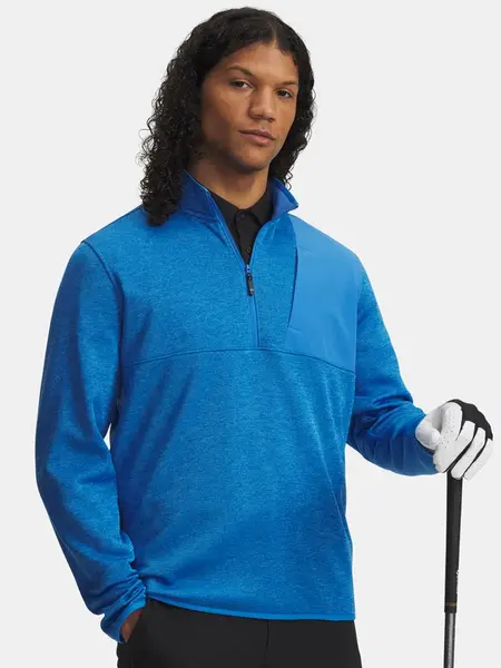 Pánská mikina Under Armour UA Drive SweaterFleece HZ-BLU - Pánské