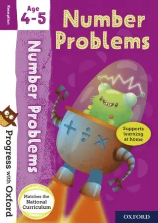 Progress with Oxford: Progress with Oxford: Number Problems Age 4-5 - Practise for School with Essential Maths Skills - Paul Hodge