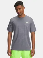 Pánské tričko Under Armour UA Tech Vent Jacquard SS-GRY - Pánské