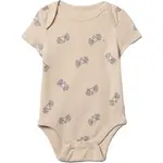 GAP V-JAPAN PRINT Dětské body, hnědá, velikost