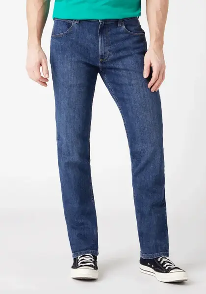 Pánské džíny WRANGLER W10GM6098 REGULAR DARK STONE Velikost: 34/32