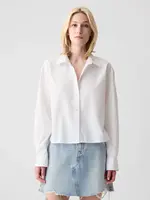 GAP Dámská Bavlněná košile crop 463659-02 Velikost: XXL