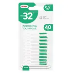 Dr. Max PRO32 Interdental Toothpicks 0,5 mm mezizubní párátko 40 ks