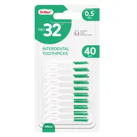 Dr. Max PRO32 Interdental Toothpicks 0,5 mm mezizubní párátko 40 ks