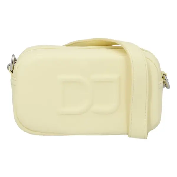 Malá dámská crossbody kabelka světle žlutá - David Jones SannJary