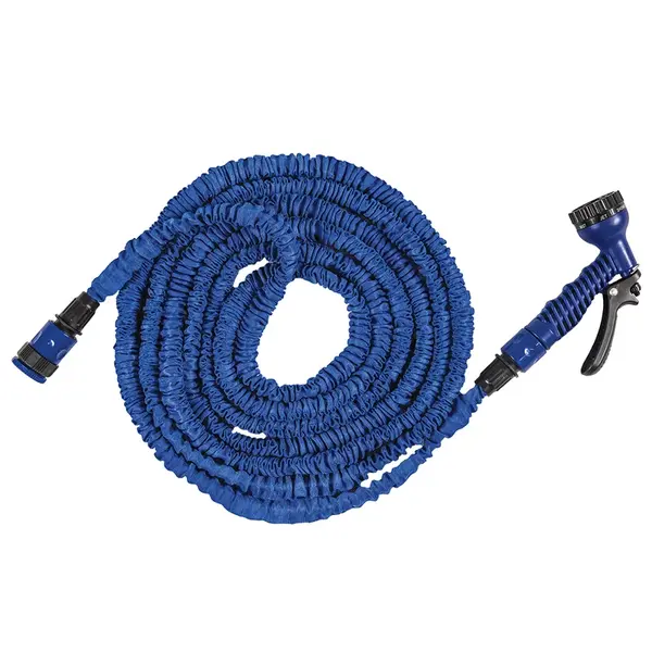 Bradas Zahradní hadice TRICK HOSE 7 - 22 m, modrá, vč. pistole 7 funkcí 3917.39.00