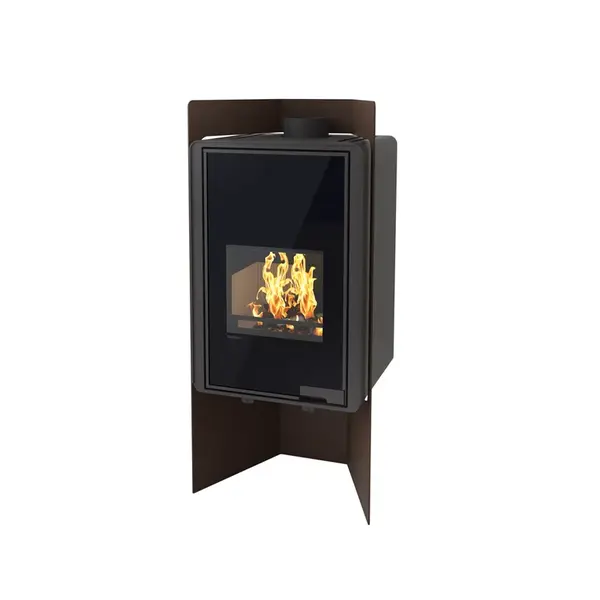 Krbové kachle FLAMINGO DELUXE PULAU, hnedá - zamatová FLHSF42-028