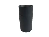 Roura kouřová s čis. otvorem 145 mm/50 cm, silnostěnné 1,5 mm, černá MA654505