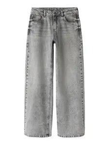 TWO SOON Džínsy  sivý denim