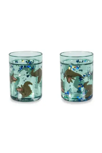 Sada pohárov Konges Sløjd 2 PACK GLITTER CUPS 2-pak