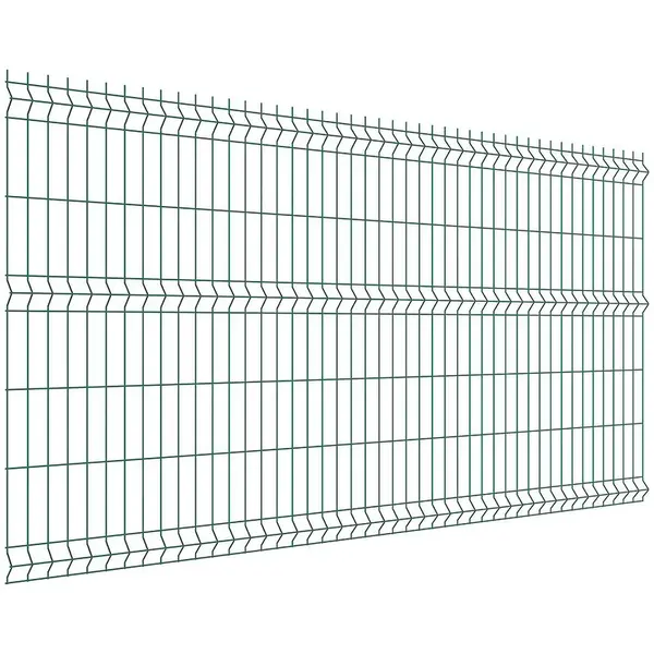 Plotový panel 3D 250x123 cm drát 4,0 mm - zelený