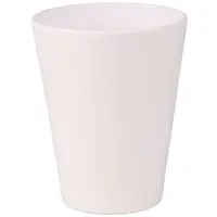 Obal na orchideje calypso 13cm bílý matný