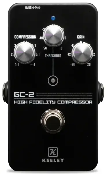 Keeley GC-2 Limiting Amplifier Compressor - Chromalux Custom Shop Edit