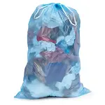 200 x Zatahovací pytle na odpad 120 l, modré, tloušťka 24µm, 20ks v roli