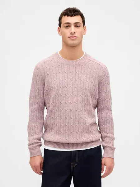 GAP Knitted Merino Wool Sweater - Men's