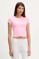 Tričko Juicy Couture dámské, růžová barva, JCWCT126301