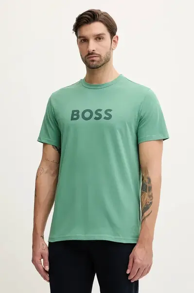 Bavlněné tričko BOSS T-Shirt RN