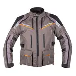 Touringová moto bunda W-TEC Smackton šedo-oranžová L