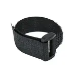 Sťahovacie pásky na suchý zips 16 x 210 mm, čierne 5 ks