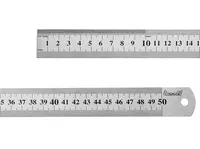 CONDOR Oceľové pravítko 500 mm