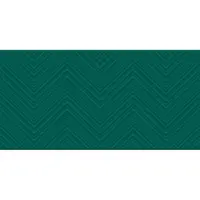 Dekor Green chevron mat 30/60 REKT.