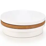 Konferenčný stolík Michelle biela/dub zlatý