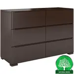 Komoda drevená buk 6s Skandica Sparta Palisander