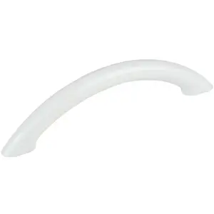 Úchytka Beta 96 mm plast biela