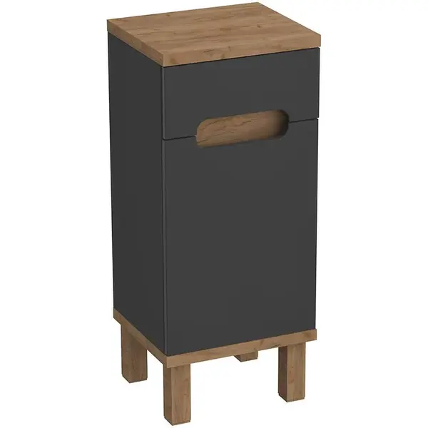 Kúpeľňová skrinka 35 OVO lava mat