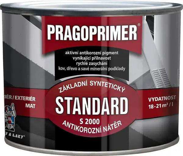 Pragoprimer Standard 0840 červenohnědý 0,35l