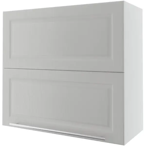 Kuchynská linka Emporium W8B/80 av light grey stone/biela