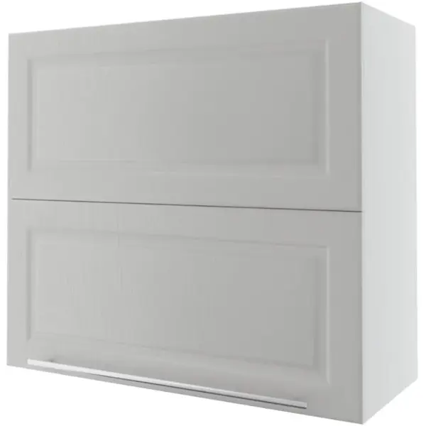 Kuchynská skrinka Emporium W8B/80 av light grey stone/biela