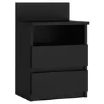 Nočný stolík Malwa M1 čierny