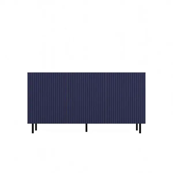 Komoda Kama 3 dveře Slim artisan/tmavě modrá