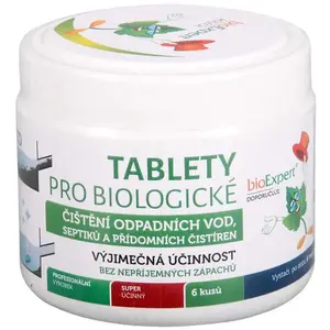 Tablety do septiku Bioexpert šumivé 6 ks