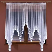 Žakárová záclona Anelma E358/bílá/150x180