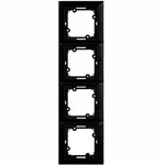 Rámeček 4násobný Medium černý