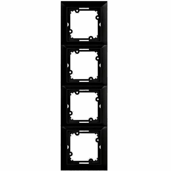 Rámeček 4násobný Medium černý