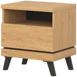 Noční stolek Ate At16  dub kamenný