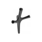 Vešiak na nábytok WALENCIA čierny mat