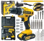 Kaltmann Vŕtací skrutkovač 20V 2aku 2Ah + príslušenstvo