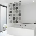 Sprchová roleta Basic 140x250 retro