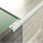 Profil k LVT panelom schodový CL 5 mm 1,35 m strieborný