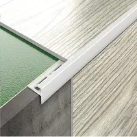 Profil k LVT panelom schodový CL 5 mm 1,35 m strieborný