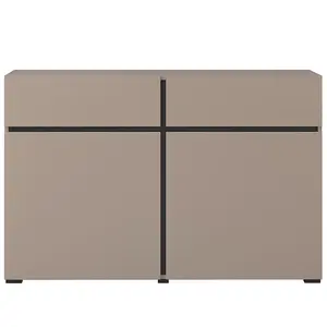 Komoda Cross 2D2S congo/černá