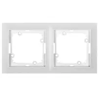 Dvojitý rám MEDIUM white 15210